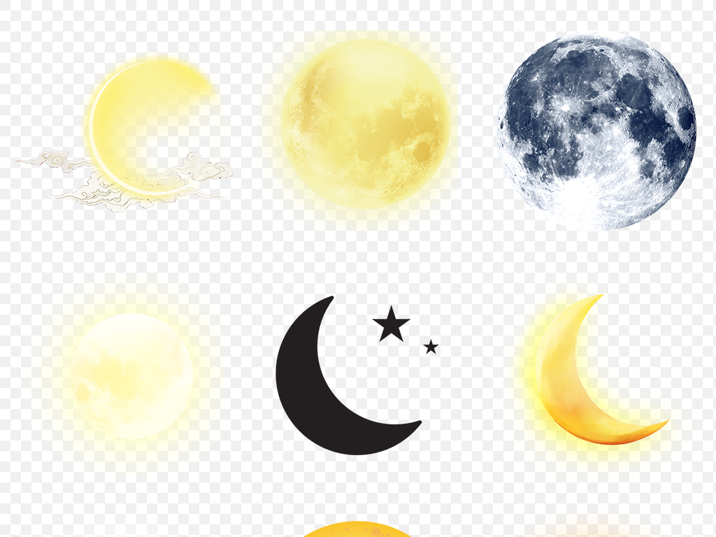 梦幻与现实交织的月亮图片动漫