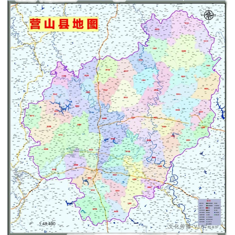 营山县最新地图概览，历史回顾与未来展望